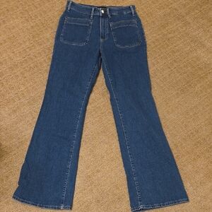 Stylish Indigo Flare Jeans for Women